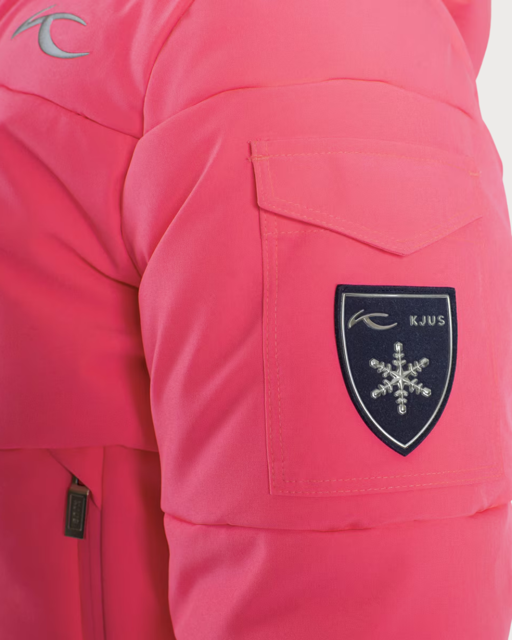 Girls Kjus Slopes Jacket - Cyber Pink