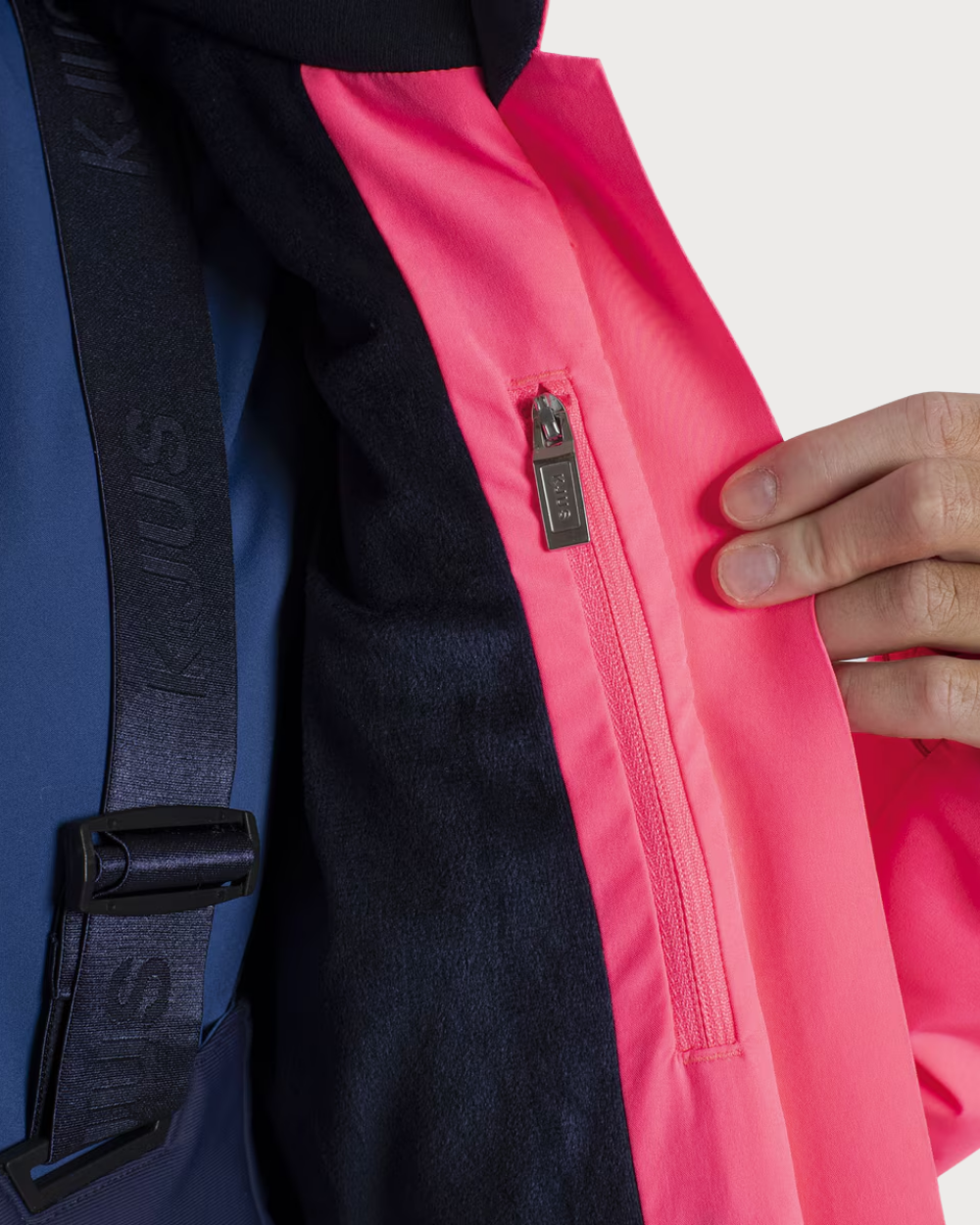 Girls Kjus Slopes Jacket - Cyber Pink