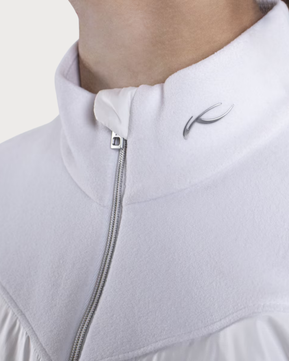 Girls Kjus Icicles Midlayer Jacket - White