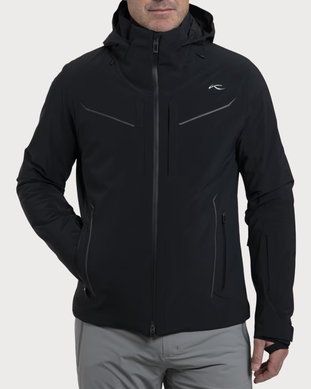 Mens Kjus Formula Jacket - Black