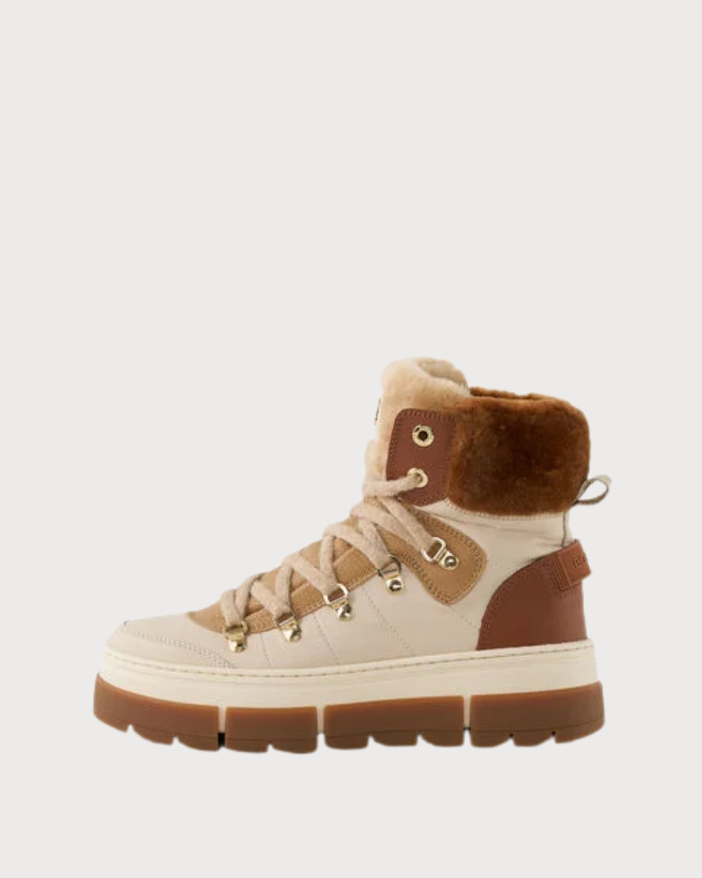 Womens Bogner Vaduz boots - Beige Cognac