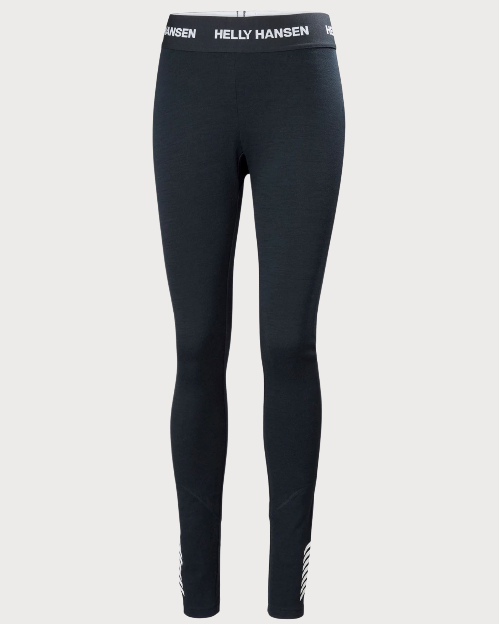 Womens Helly Hansen LIFA Merino Midweight Thermal Pant - Black