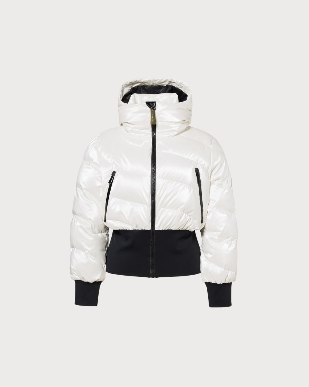 Womens Goldbergh GOLD Fusilli Ski Jacket - Creme