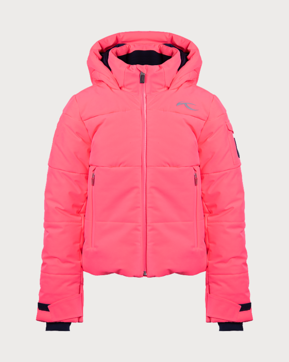 Girls Kjus Slopes Jacket - Cyber Pink