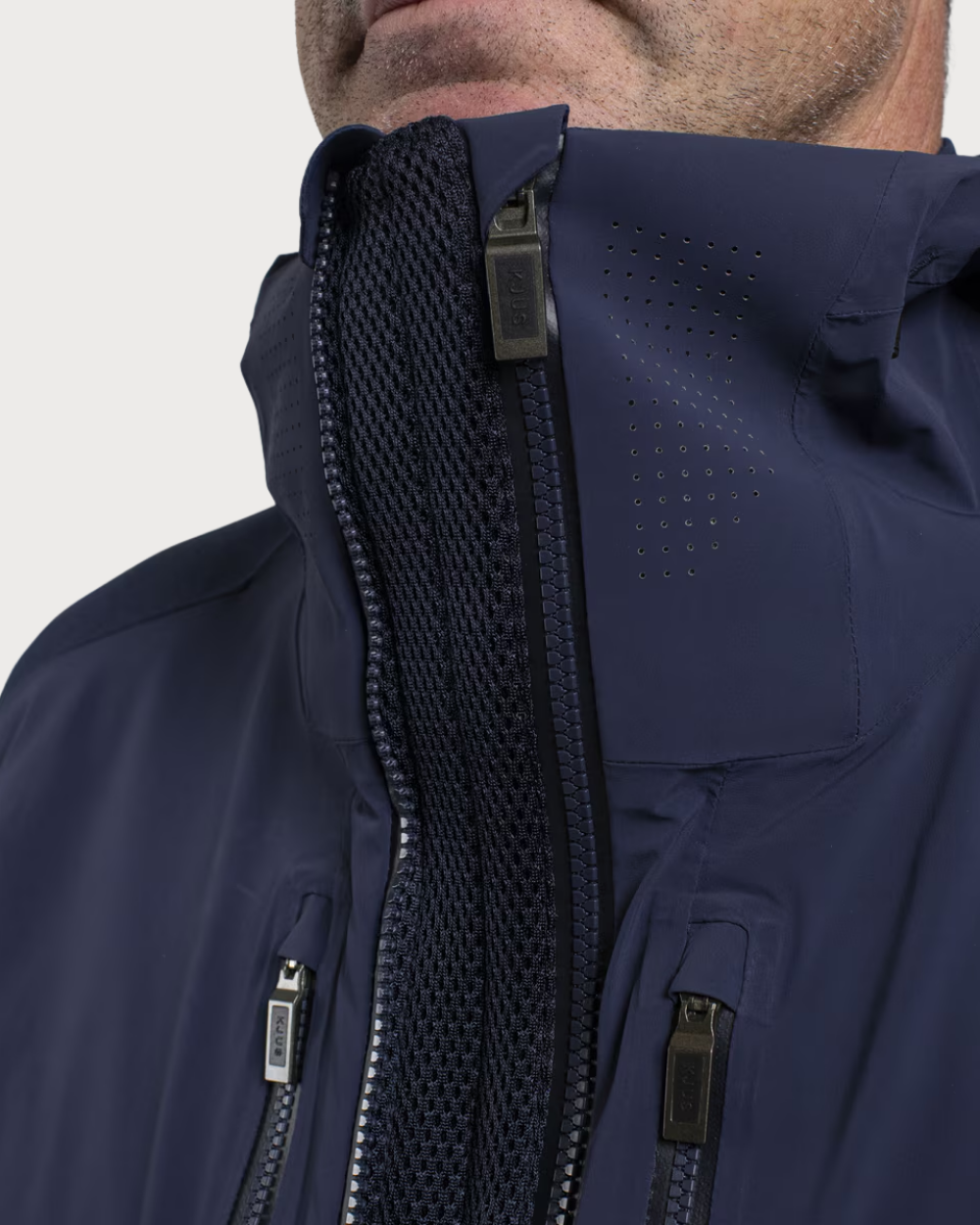 Mens Kjus Ligety HexAir Jacket - Navy