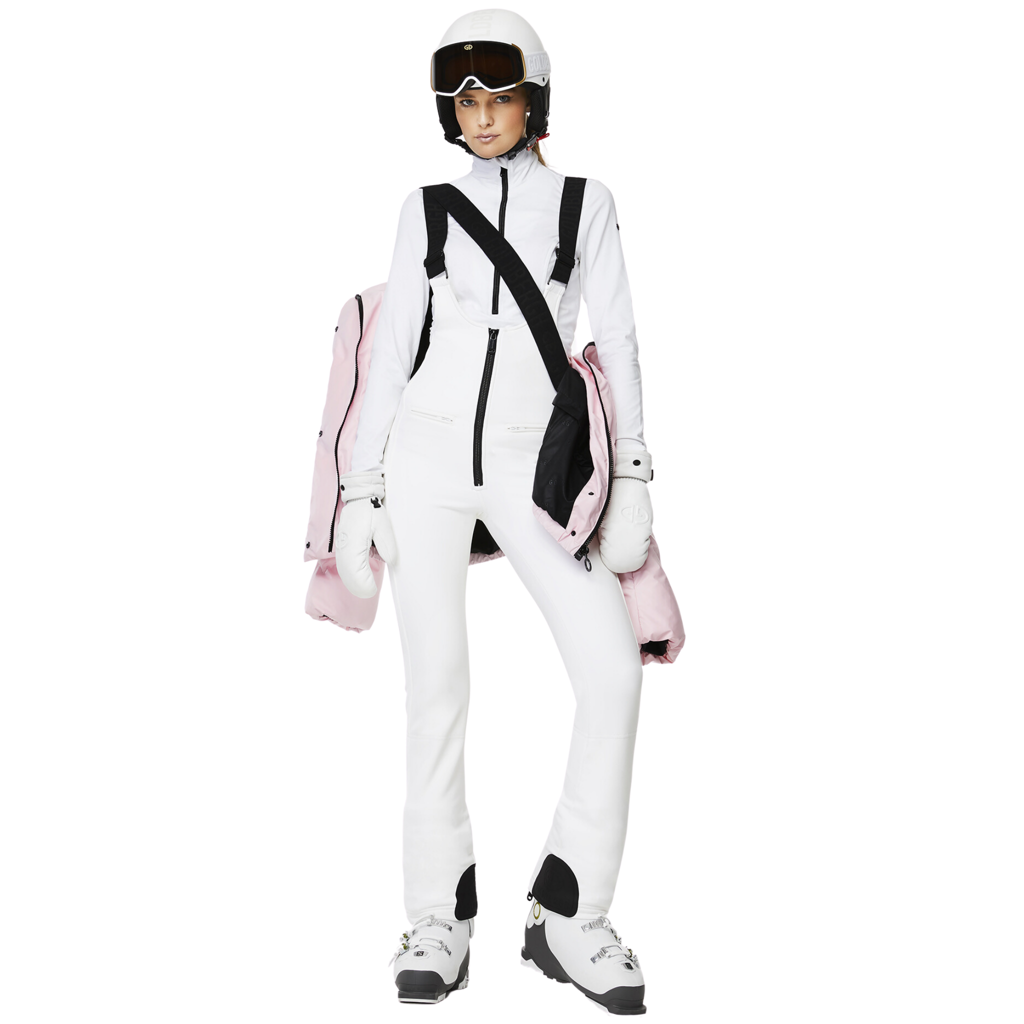 Womens Goldbergh Phoebe Saloppette Pant - White