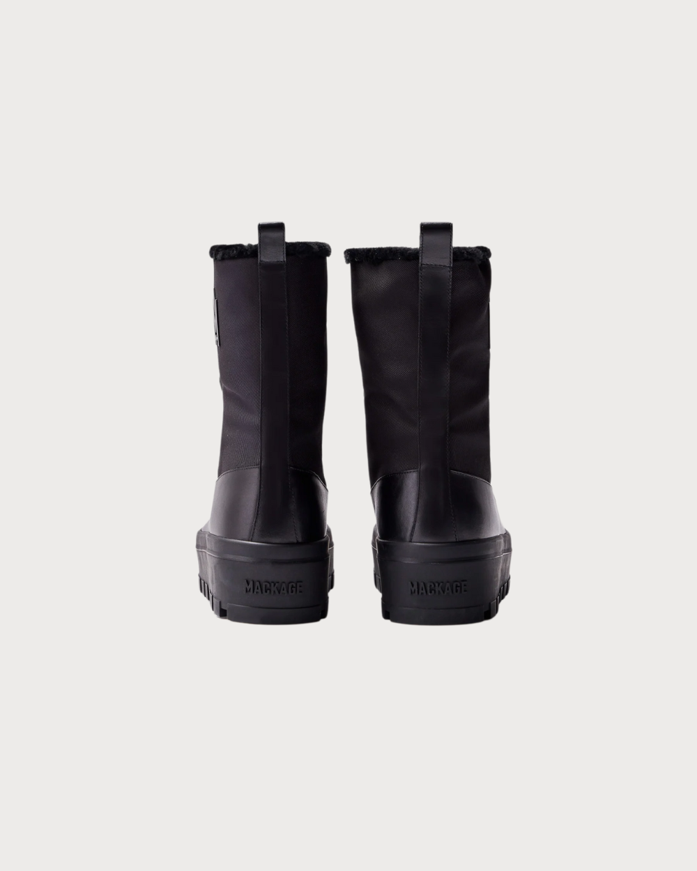 Mens Mackage Hero Boots - Black