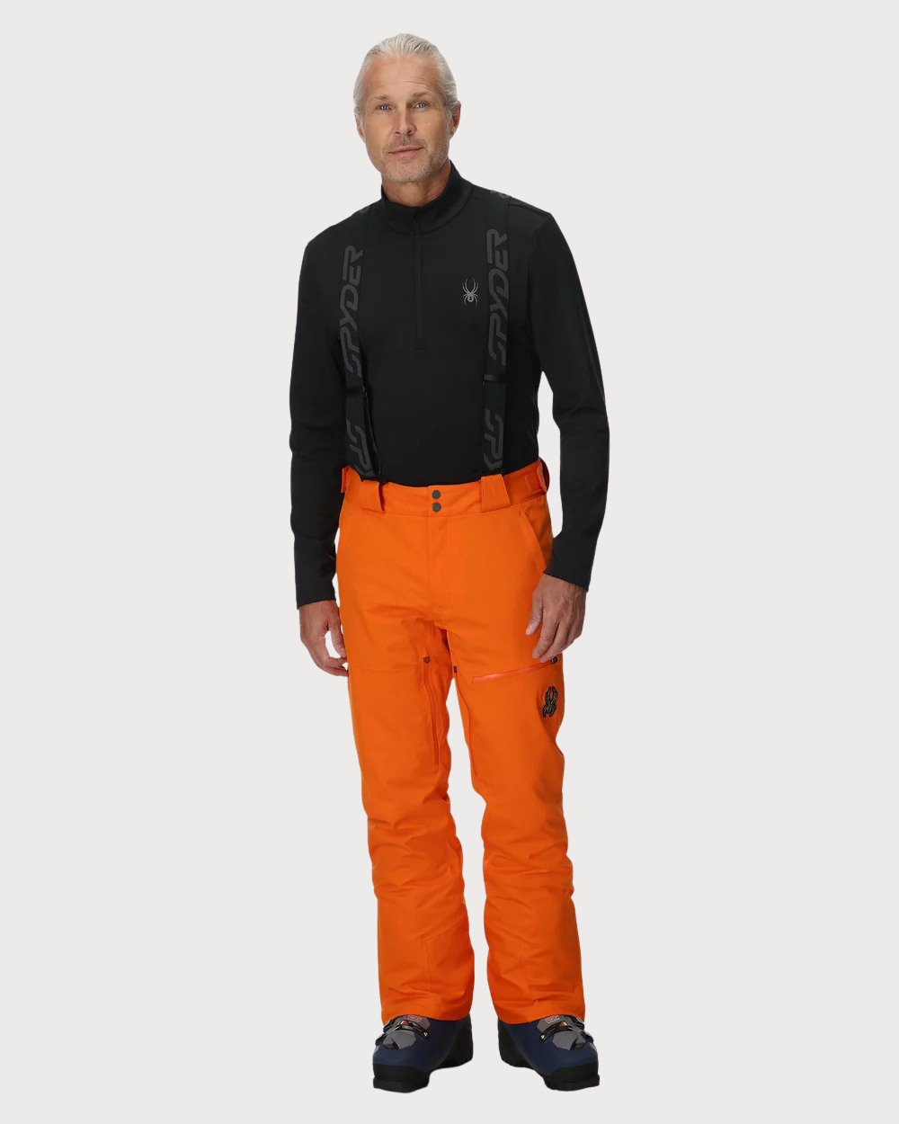 Mens Spyder Dare Pant - Flash Orange