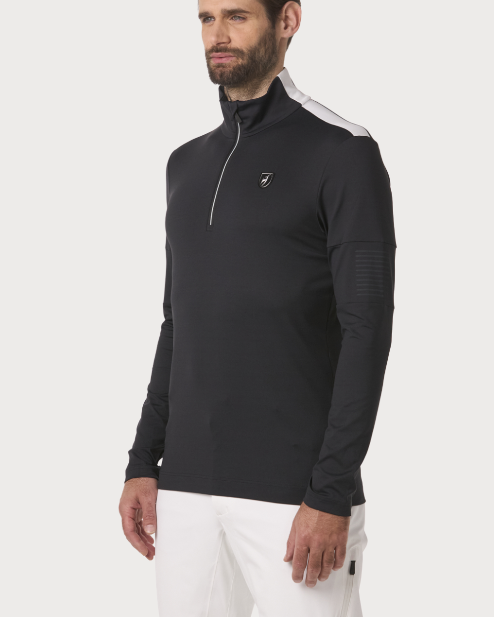 Mens Toni Sailer Victor First Layer - Black
