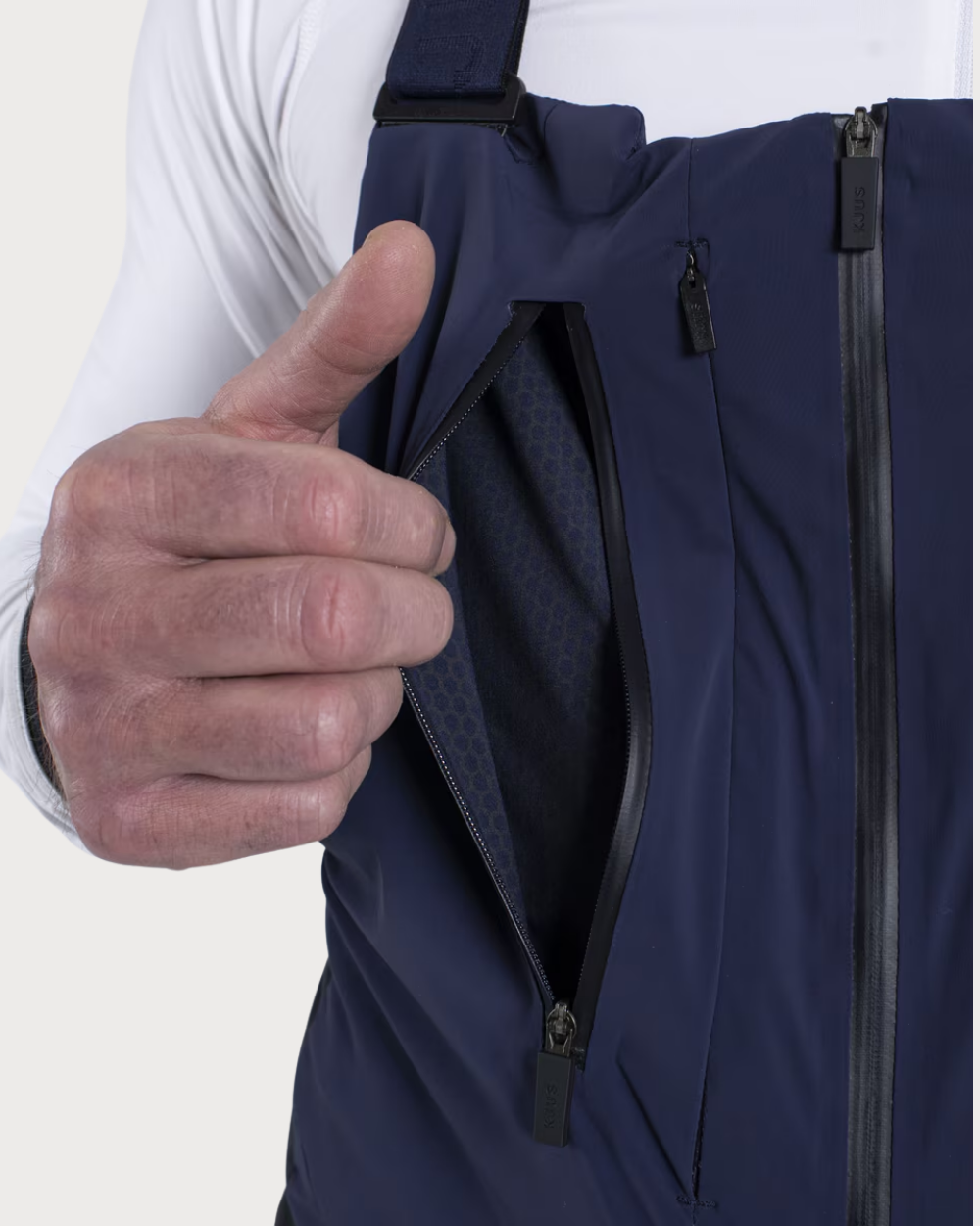 Mens Kjus Ligety Bib Pant - Navy