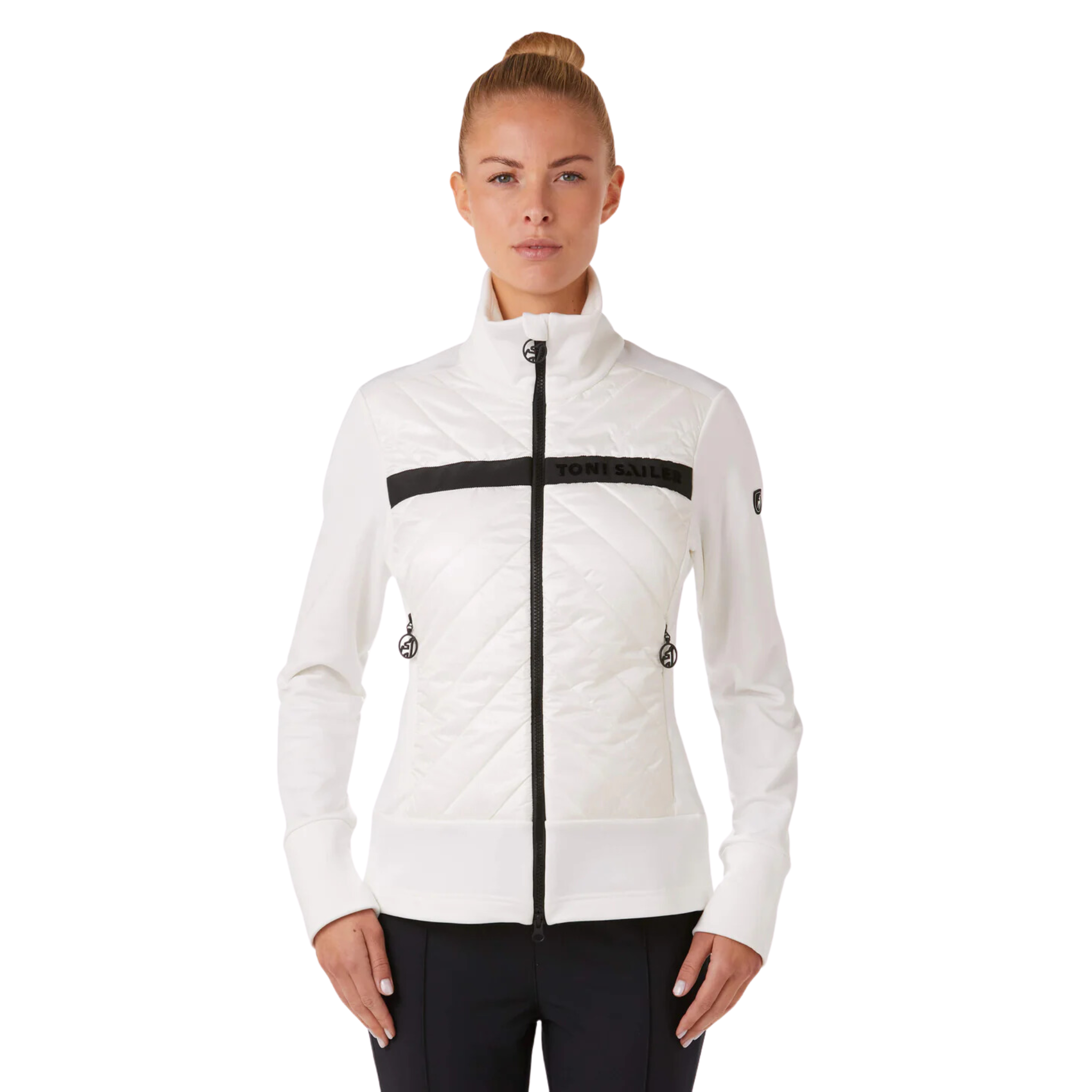 Womens Toni Sailer Quinta Mid Layer Jacket - Bright White