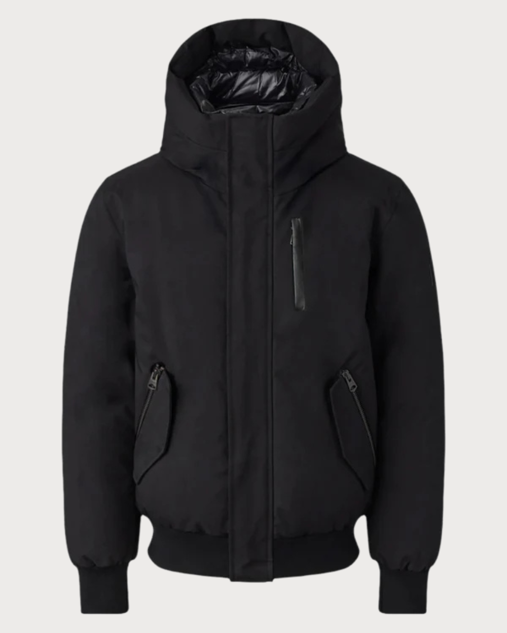 Mens Mackage Dixon-NFR 2-In-1 Bomber Down Jacket - Black