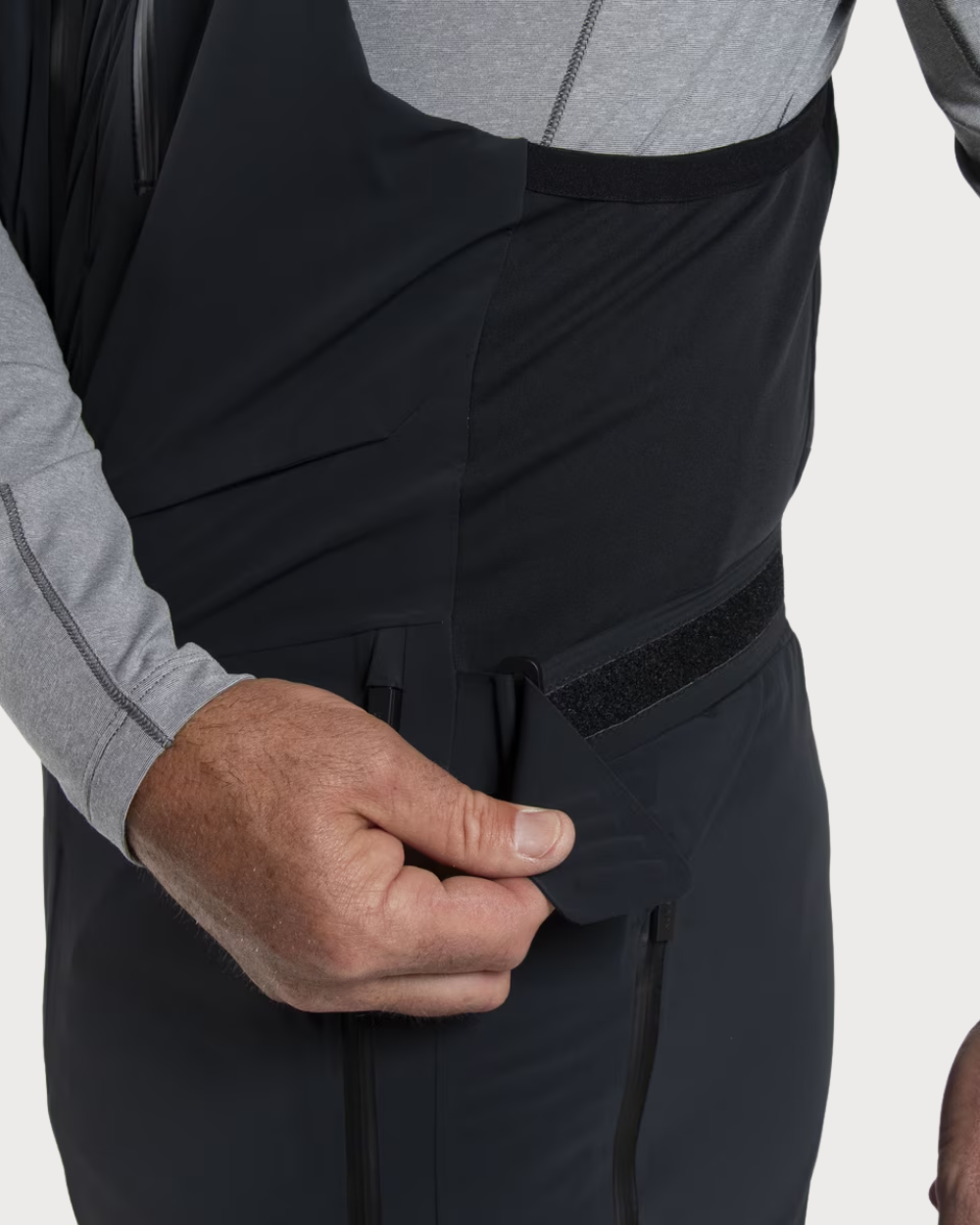 Mens Kjus Ligety Bib Pant - Black