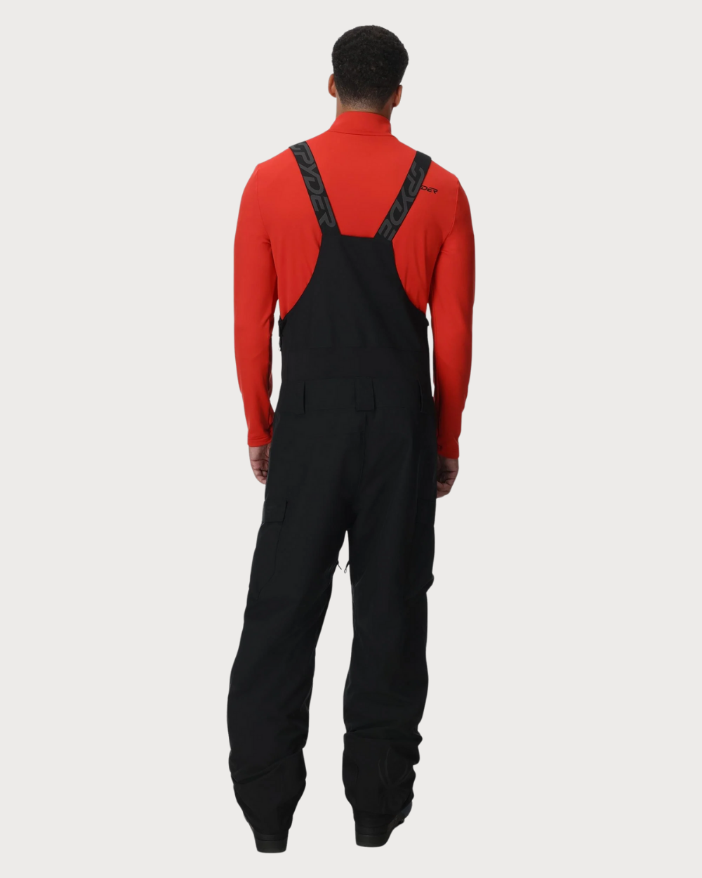 Mens Spyder Lift Bib Pants - Black