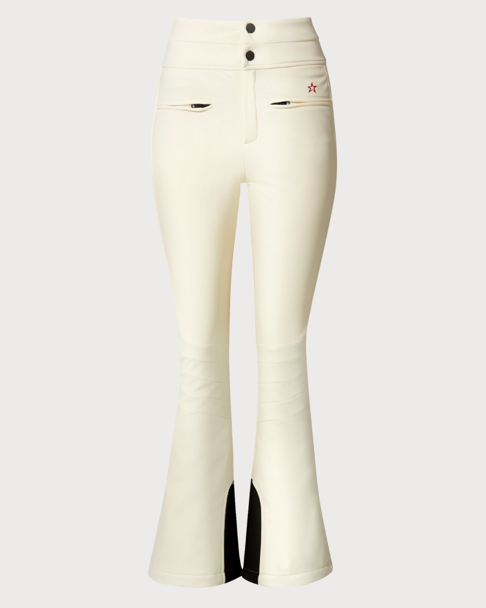 Womens Perfect Moment Aurora High Waist Flare Pant 26 - Snow White