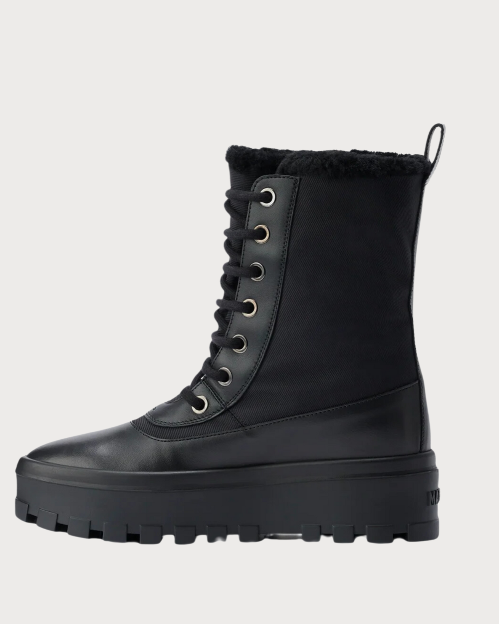 Womens Mackage Hero Boots - Black