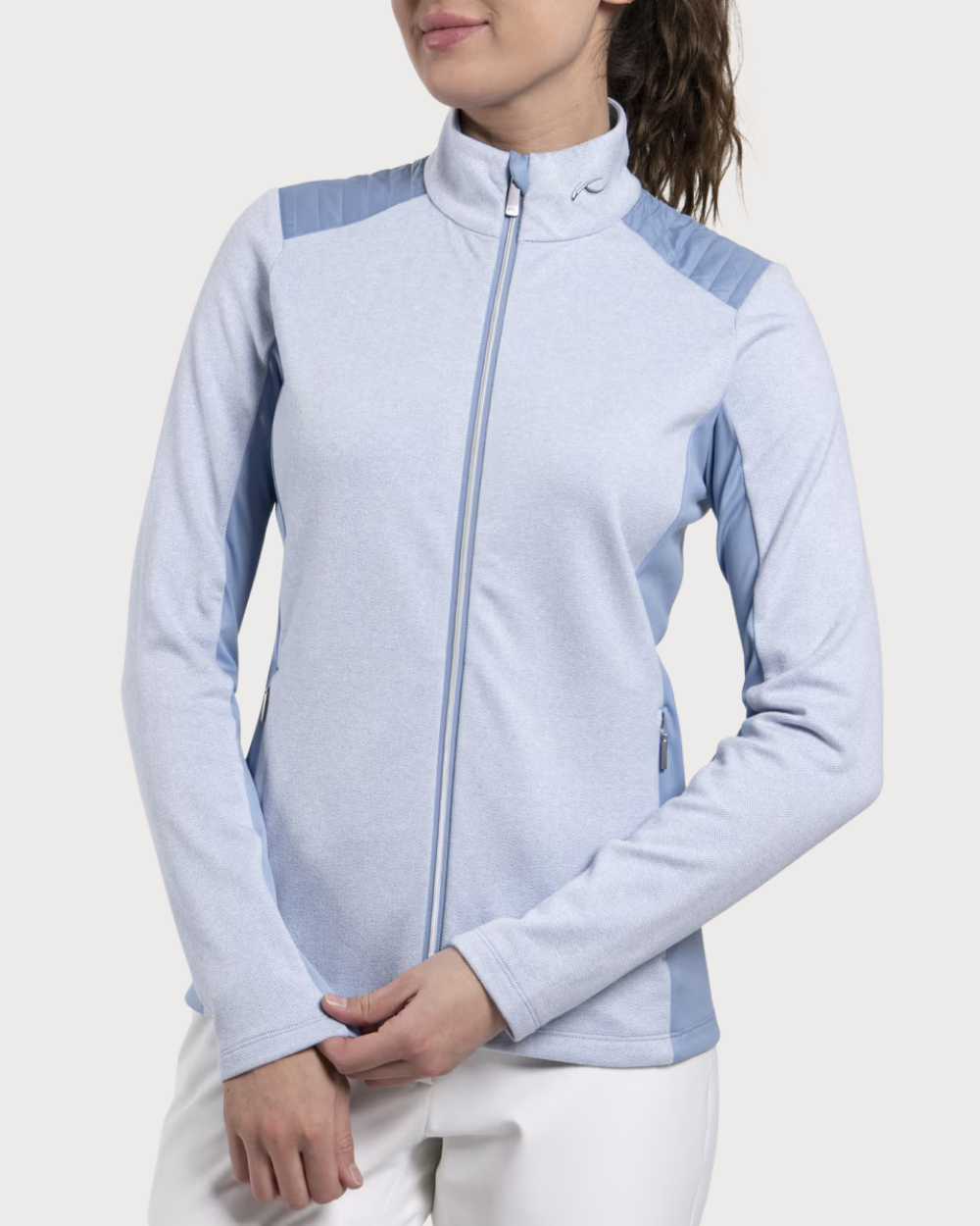Womens Kjus Radun 2.0 Midlayer Jacket - Tranquil Blue