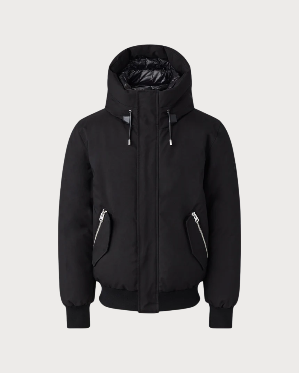 Mens Mackage Dixon-NFR 2-In-1 Bomber Down Jacket - Black