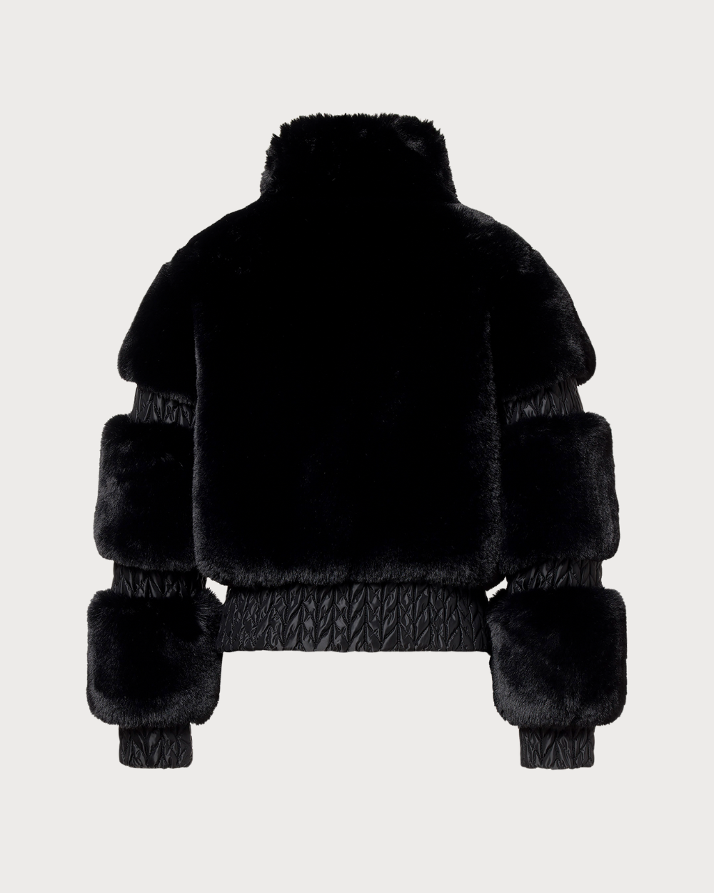 Womens Goldbergh Furry Jacket - Black