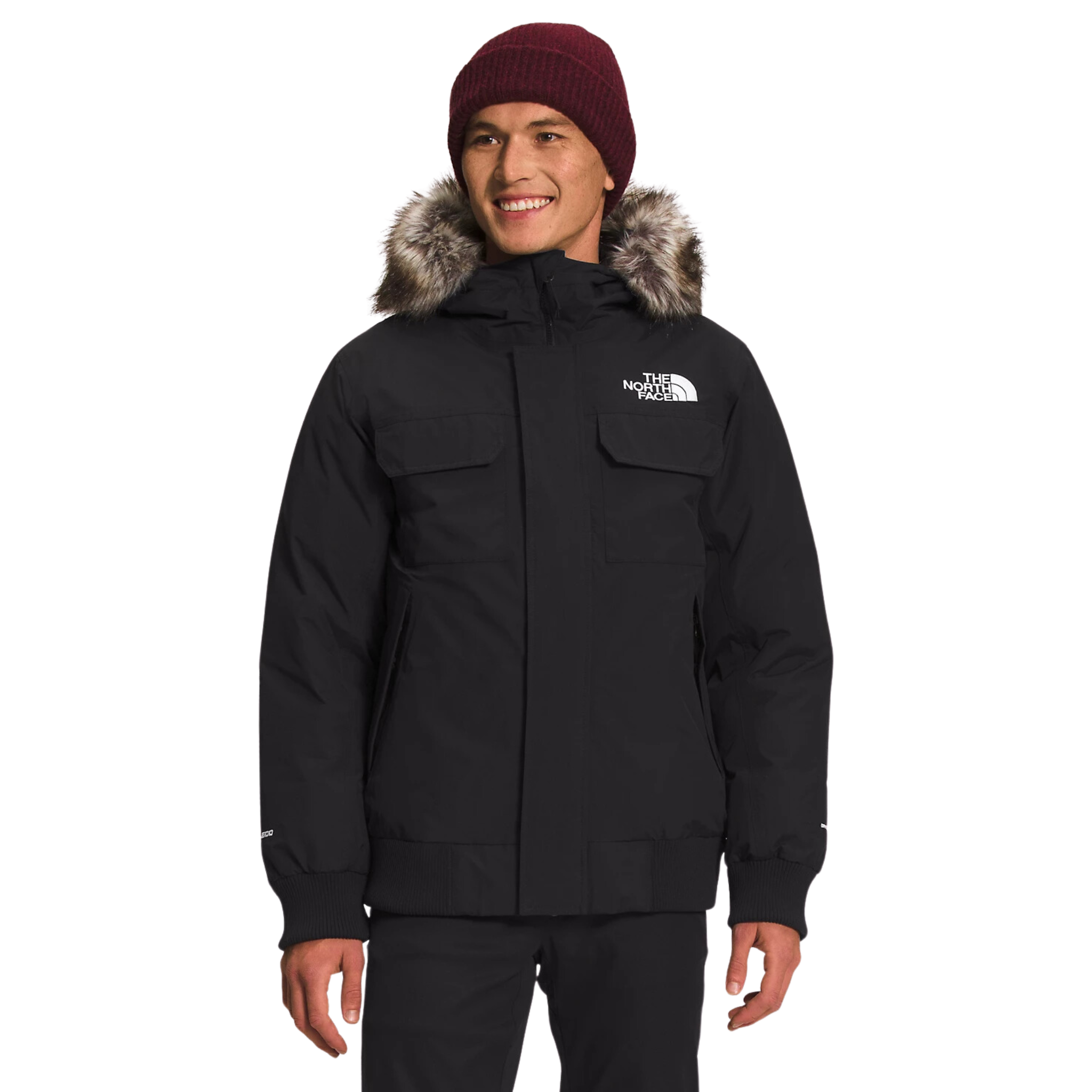 Mens The North Face McMurdo Bomber Jacket - TNF Black
