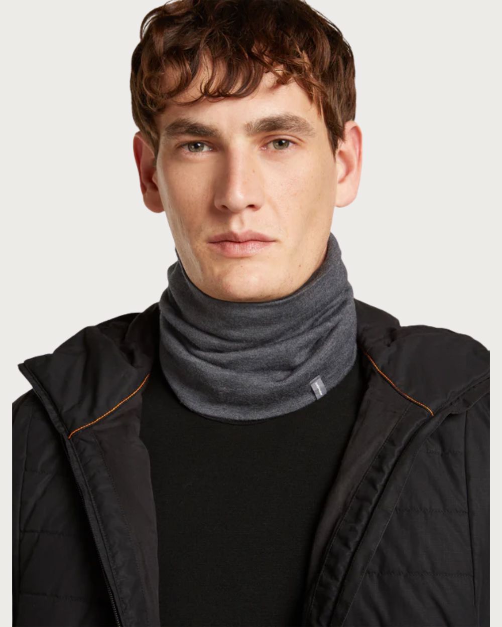 Adult Icebreaker Merino 260 Oasis Chute - Jet Heather Neckwarmers Icebreaker