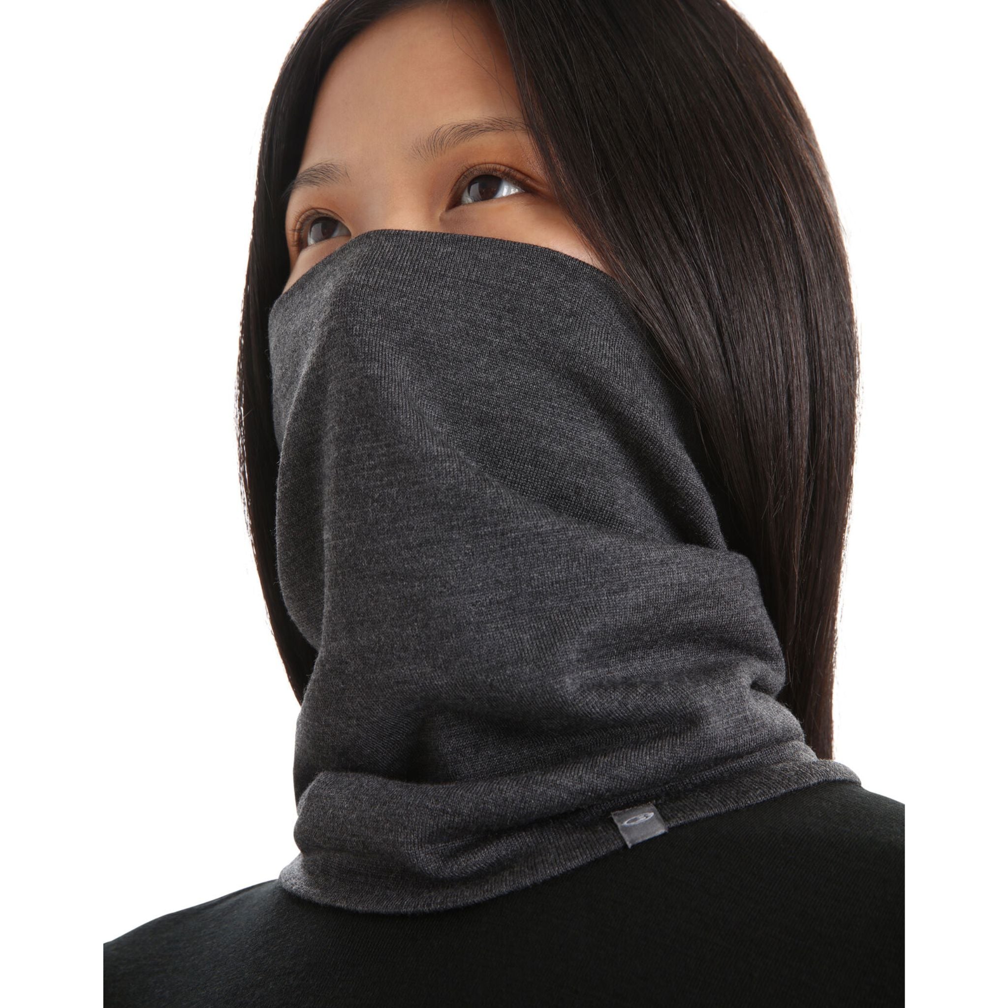 Adult Icebreaker Merino Apex Chute - Jet Heather Neckwarmers Icebreaker