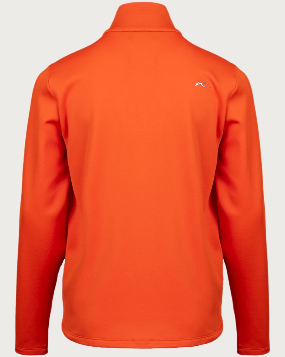 Boys Kjus Chase Midlayer Jacket - Kjus Orange/Atlanta Blue