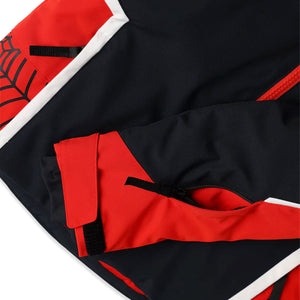 Boys Spyder Challenger Jacket - Black / Red Piping Jackets Spyder 