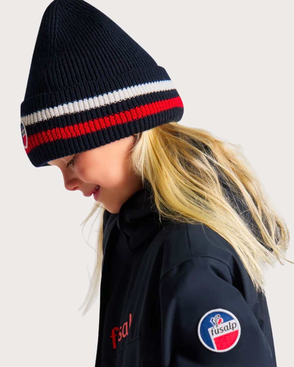 Fusalp Kids Kelt Beanie - Marin Beanies Fusalp