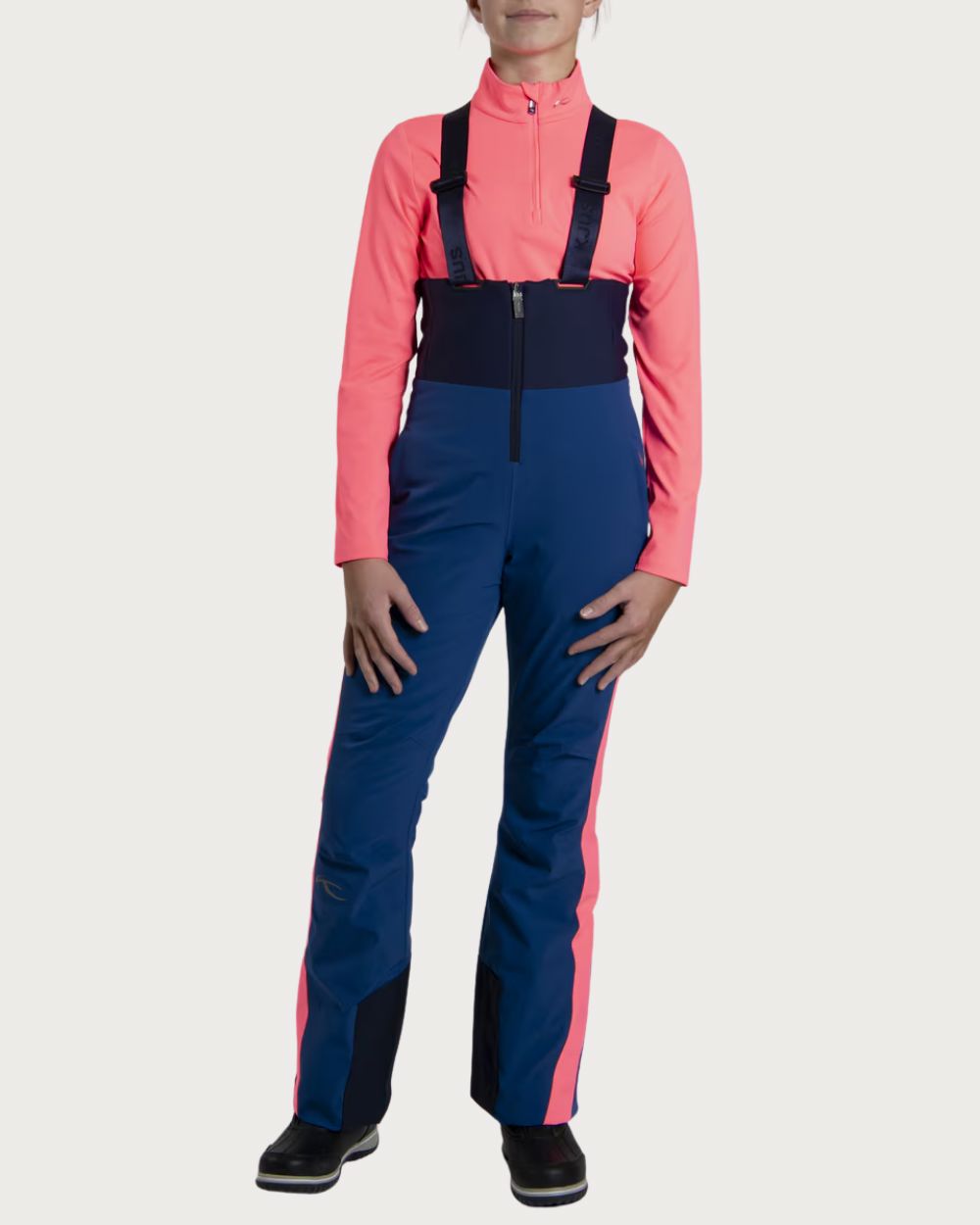 Girls Kjus Skylar Bib Pant - Sapphire Pants Kjus