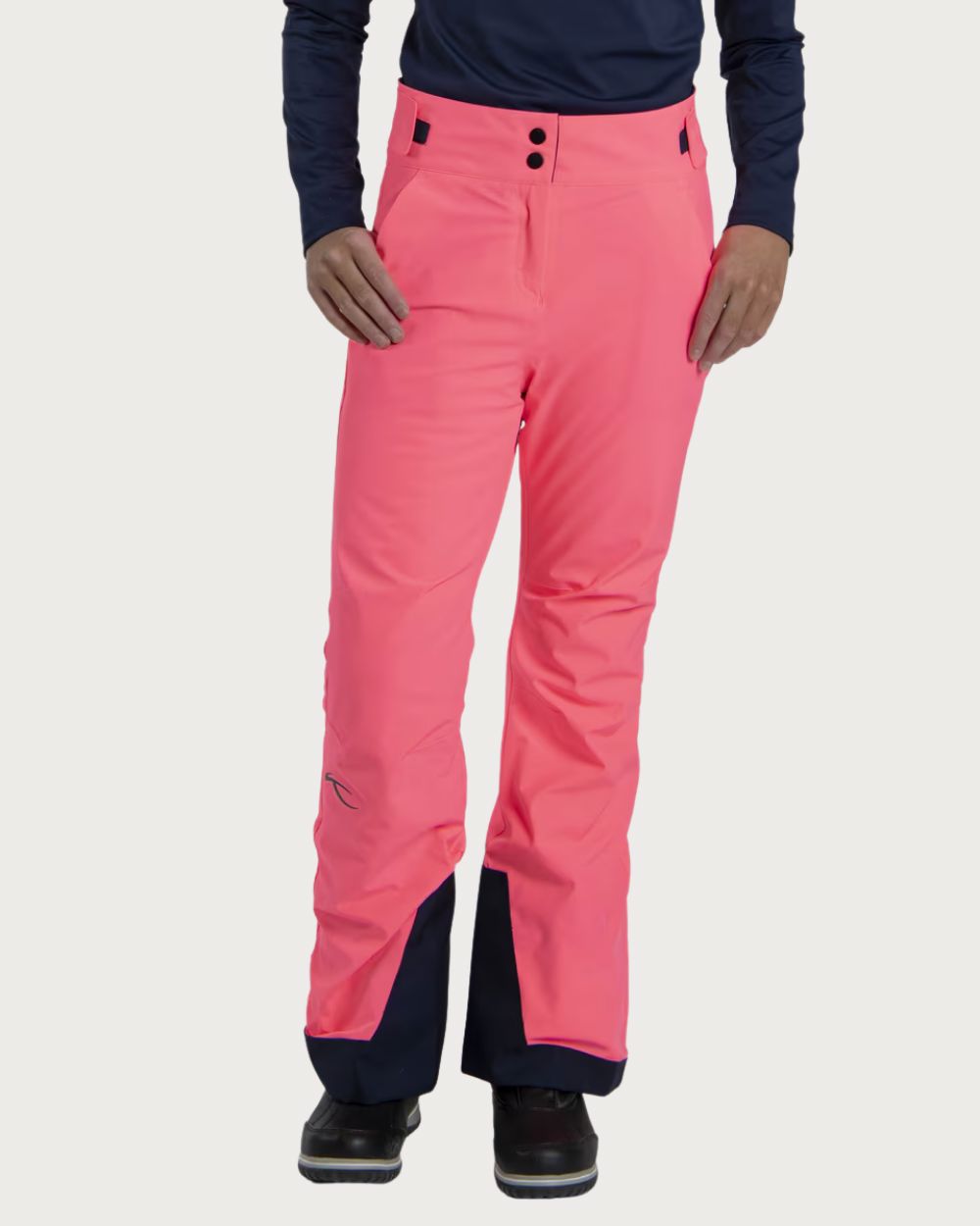 Girls Kjus Whiteout Pant - Cyber Pink Pants Kjus