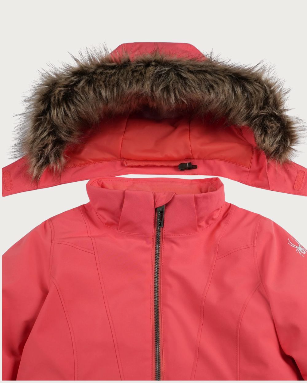 Girls Spyder Lola Jacket - Coral Haze Jackets Spyder