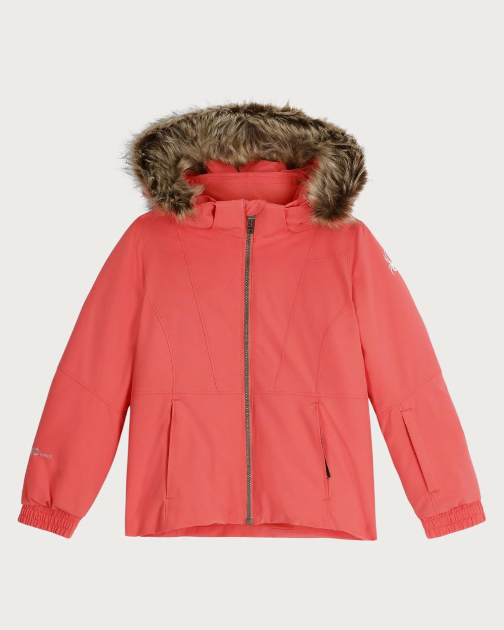 Girls Spyder Lola Jacket - Coral Haze Jackets Spyder