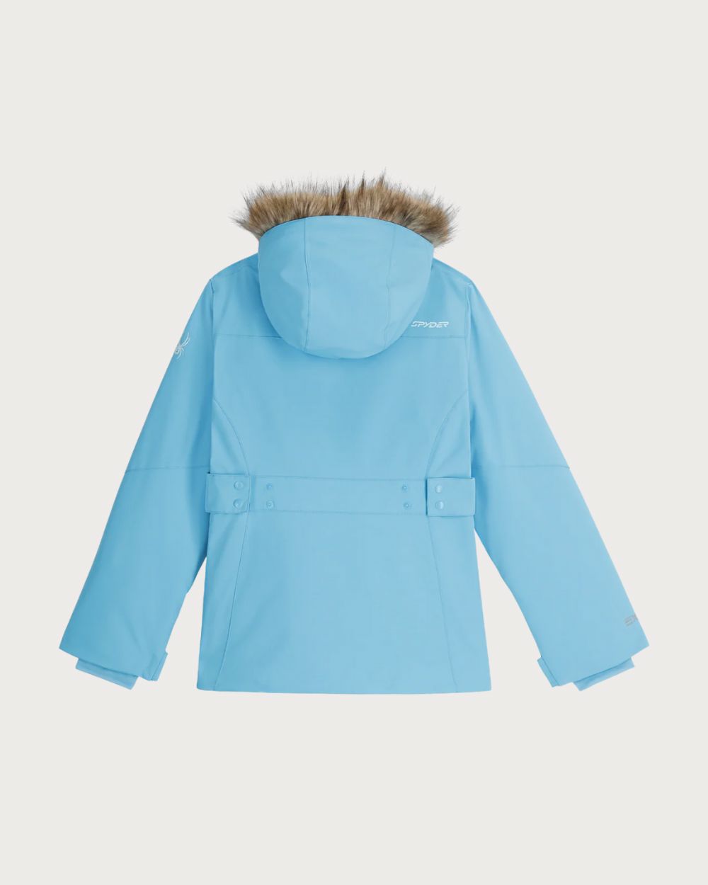 Girls Spyder Lola Jacket - Cyan Blue Jackets Spyder