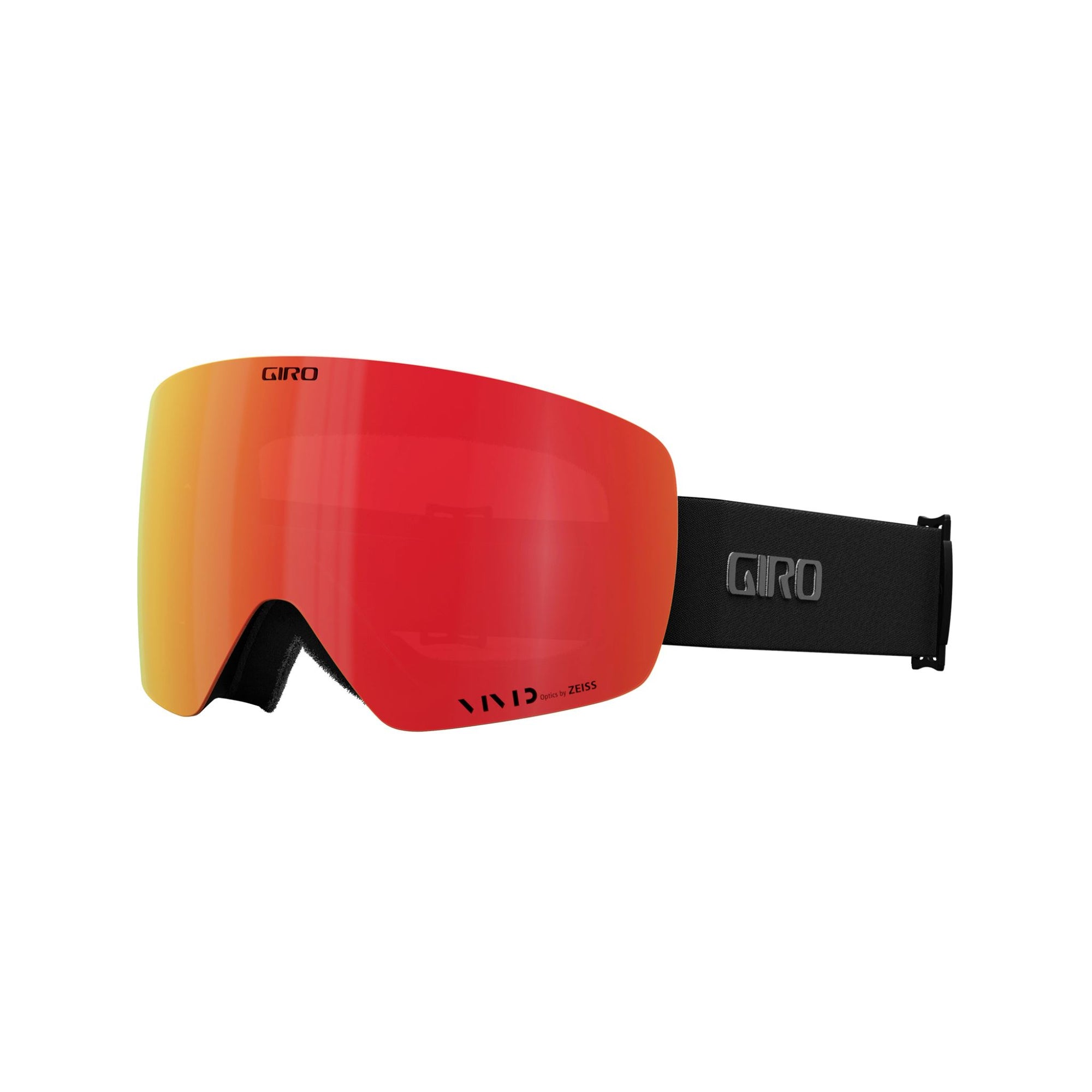 Giro Contour (Large Fit) Goggles - Black Indicator Vivid Ember Goggles Giro 