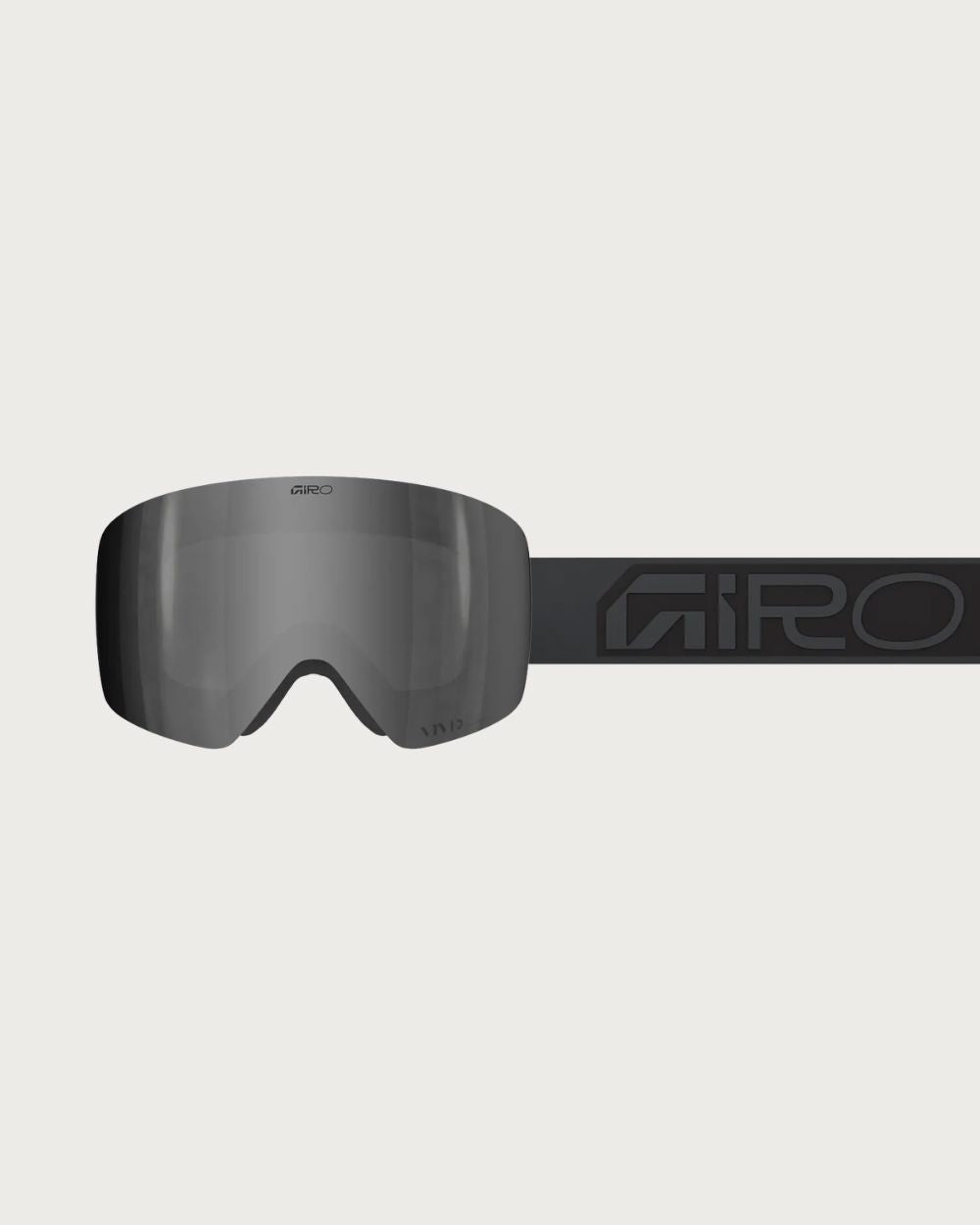 Giro Contour (Medium Fit) Goggles - Wordmark Vivid Jet Black Goggles Giro