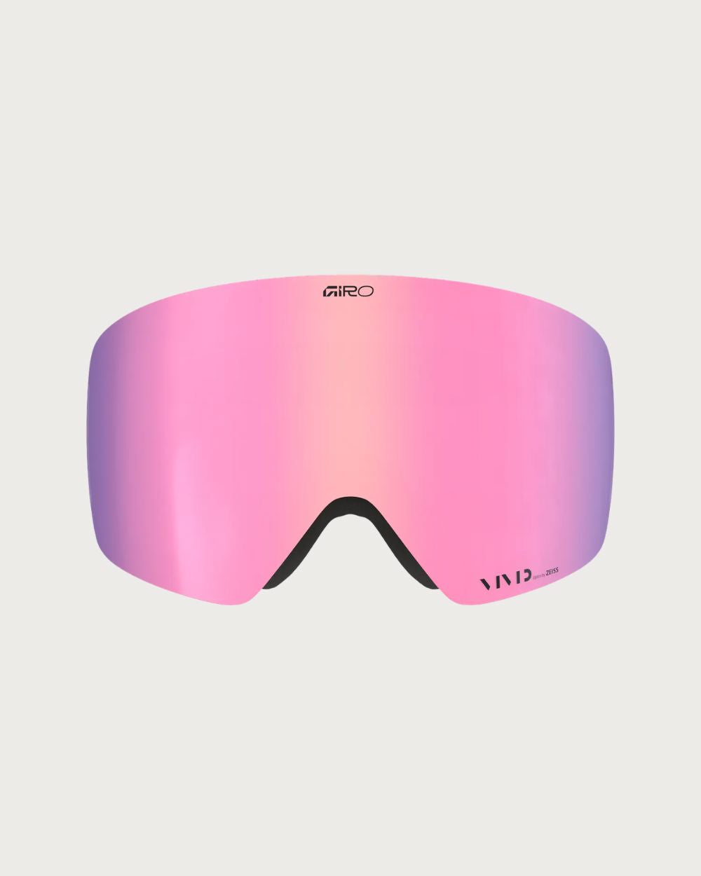 Giro Contour RS (Medium Fit) Goggles - Wordmark White Silver Vivid Pink Goggles Giro