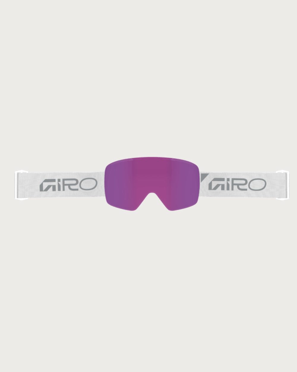 Giro Contour RS (Medium Fit) Goggles - Wordmark White Silver Vivid Pink Goggles Giro