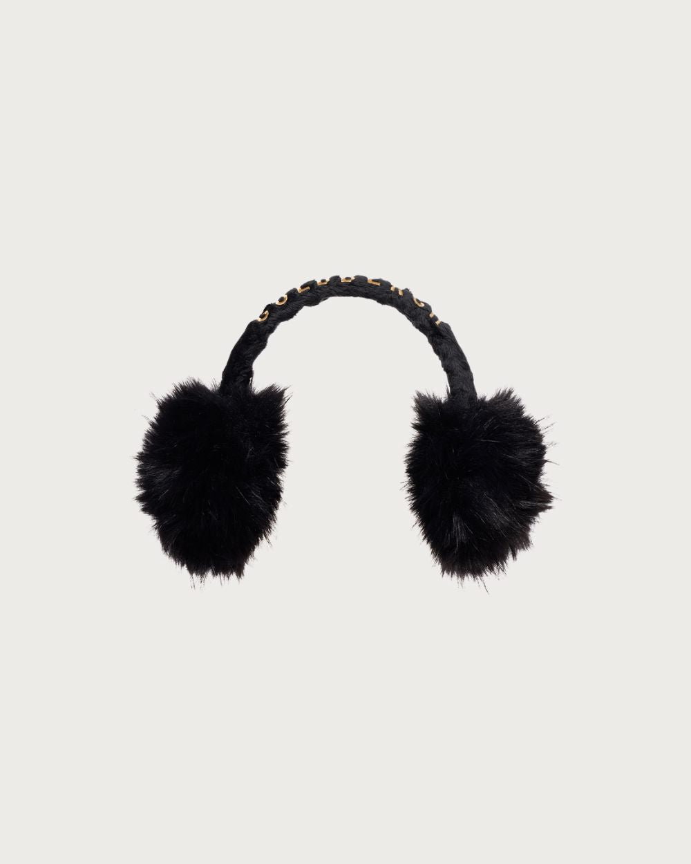 Goldbergh Fluffy Ear Warmers - Black Beanies Goldbergh One Size Fits Most