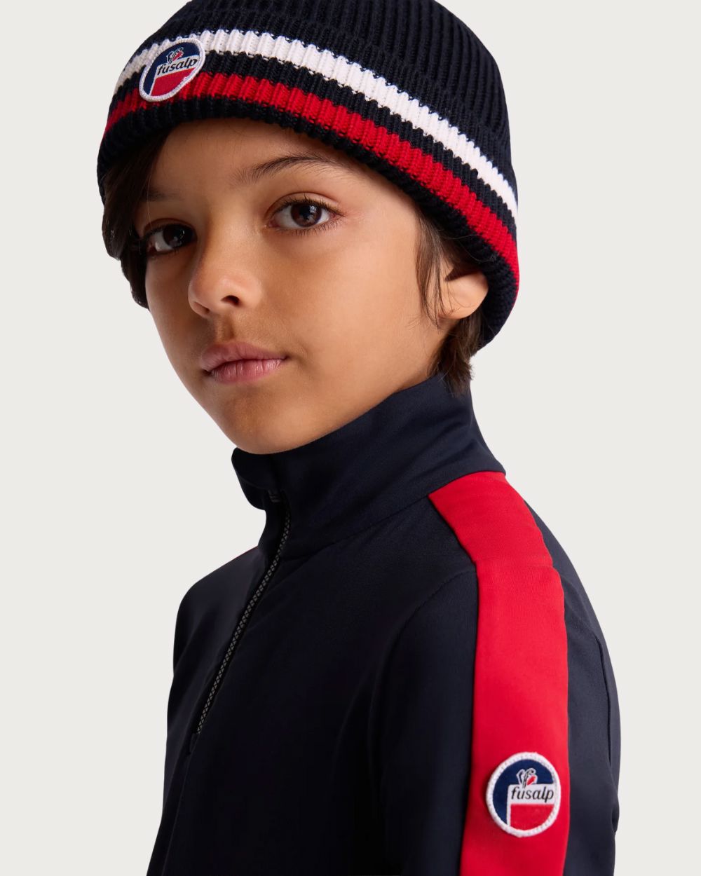 Kids Fusalp Sinope II - Marin/Racing Thermals Fusalp