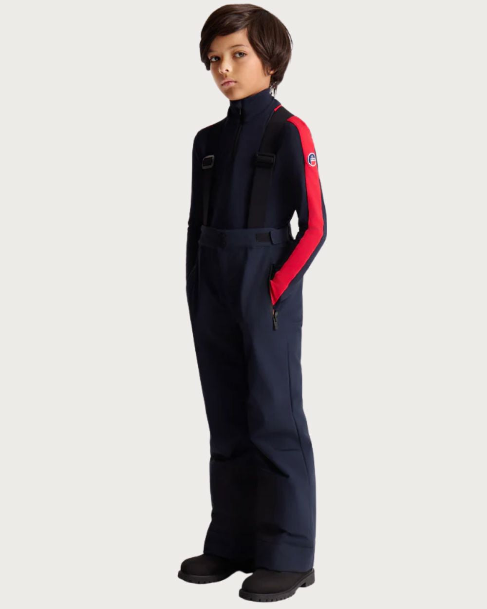 Kids Fusalp Tomaso II Jnr Pant - Marin/Noir Pants Fusalp