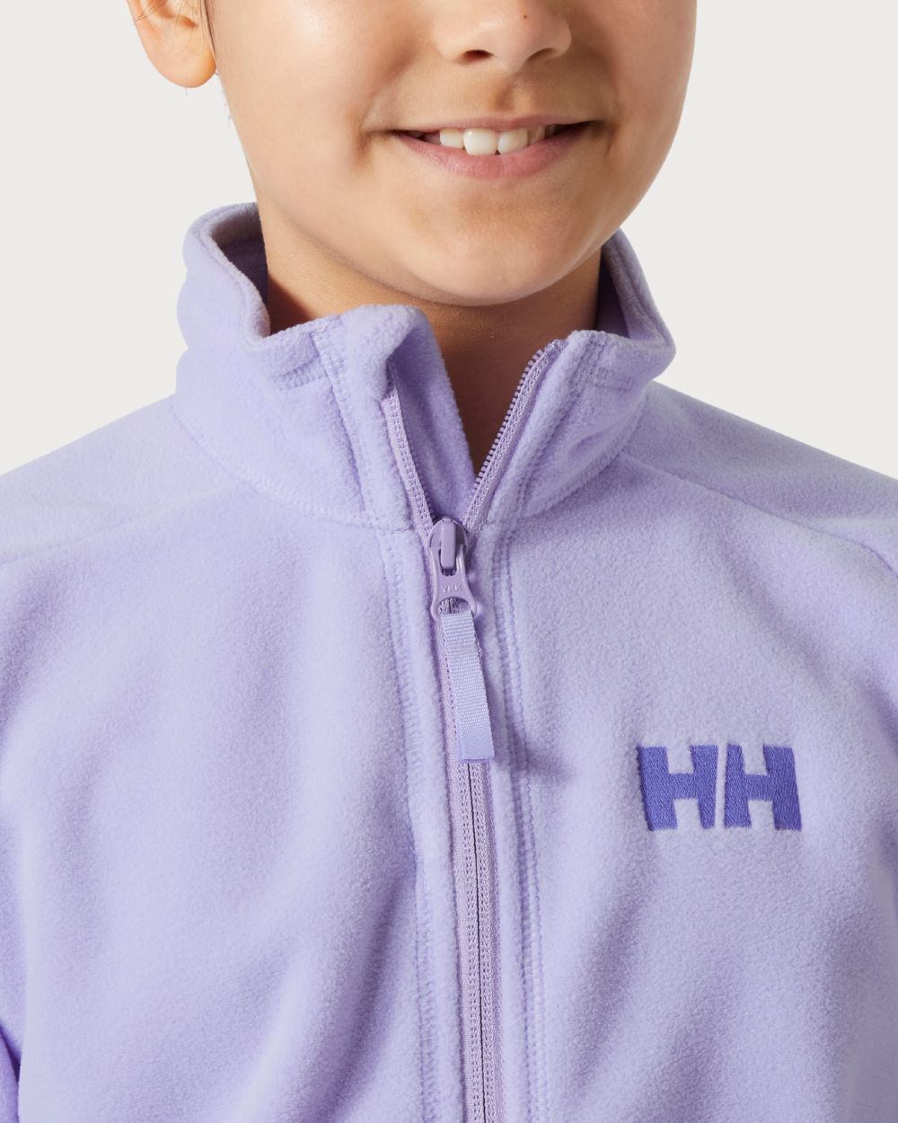 Kids Helly Hansen Daybreaker 2.0 Jacket - Bright Lavender Mid Layers Helly Hansen