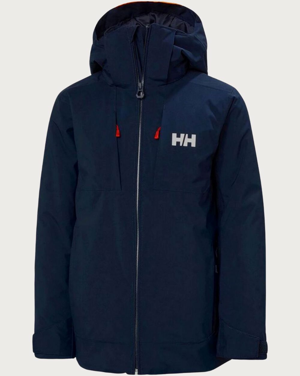 Kids Helly Hansen JR Alpha Jacket - Navy Jackets Helly Hansen