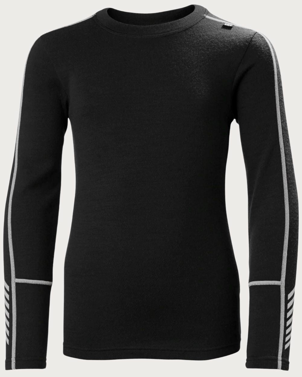Kids Helly Hansen JR Lifa Merino Midweight Set - Black Thermals Helly Hansen