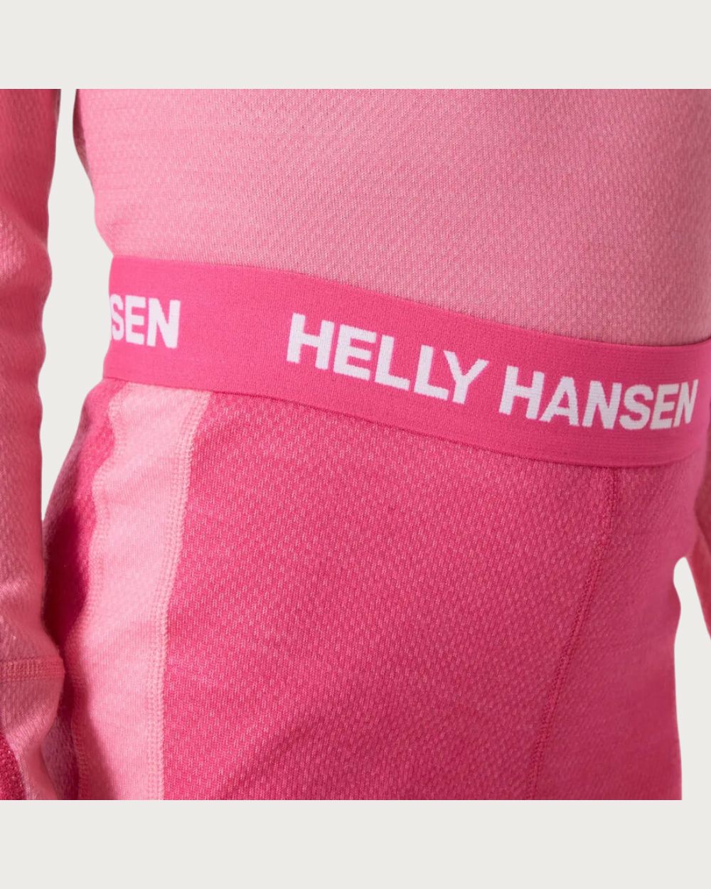 Kids Helly Hansen JR Lifa Merino Midweight Set - Sugar Pink Thermals Helly Hansen