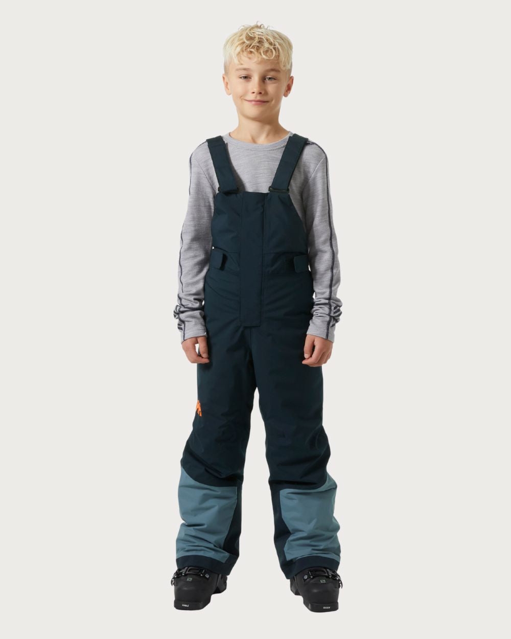 Kids Helly Hansen JR Summit 2.0 Bib Pant - Navy Pants Helly Hansen
