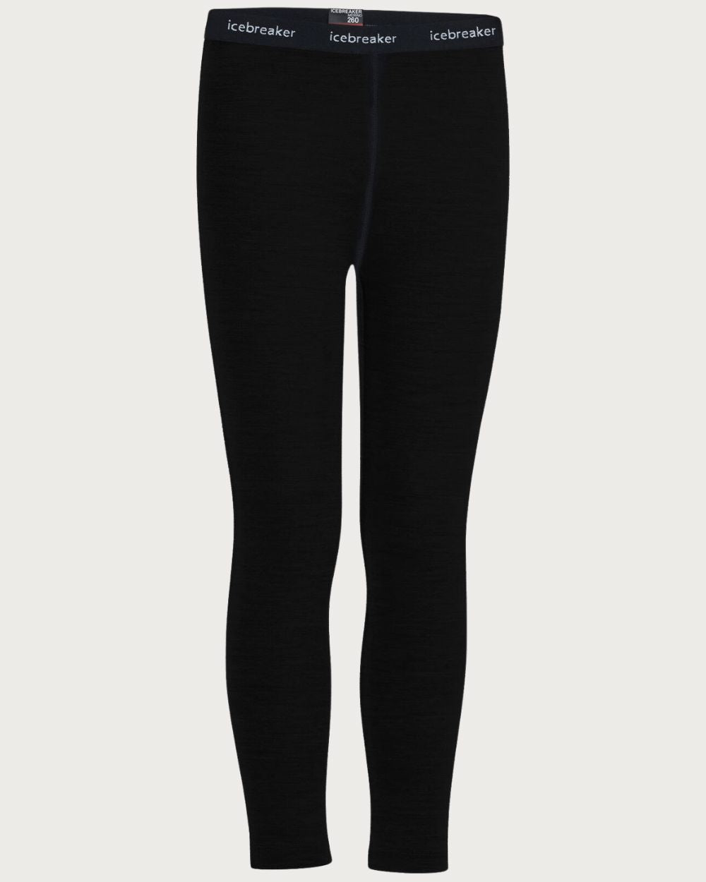 Kids Icebreaker Merino 200 Oasis Thermal Leggings - Black Thermals Icebreaker 2yrs