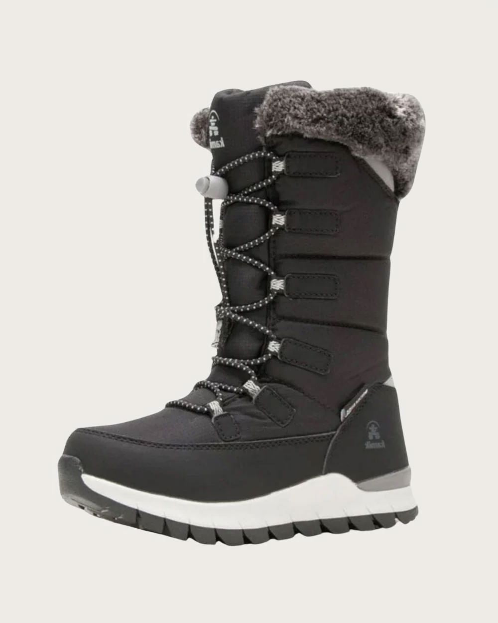 Kids Kamik Prairie 2 Waterproof Boot - Black Footwear Kamik