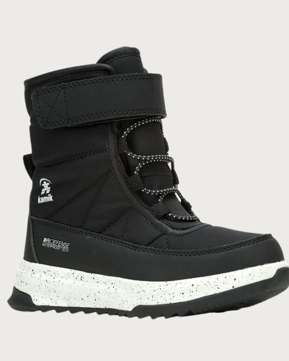 Kids Kamik Stormy Waterproof Boot - Black Footwear Kamik