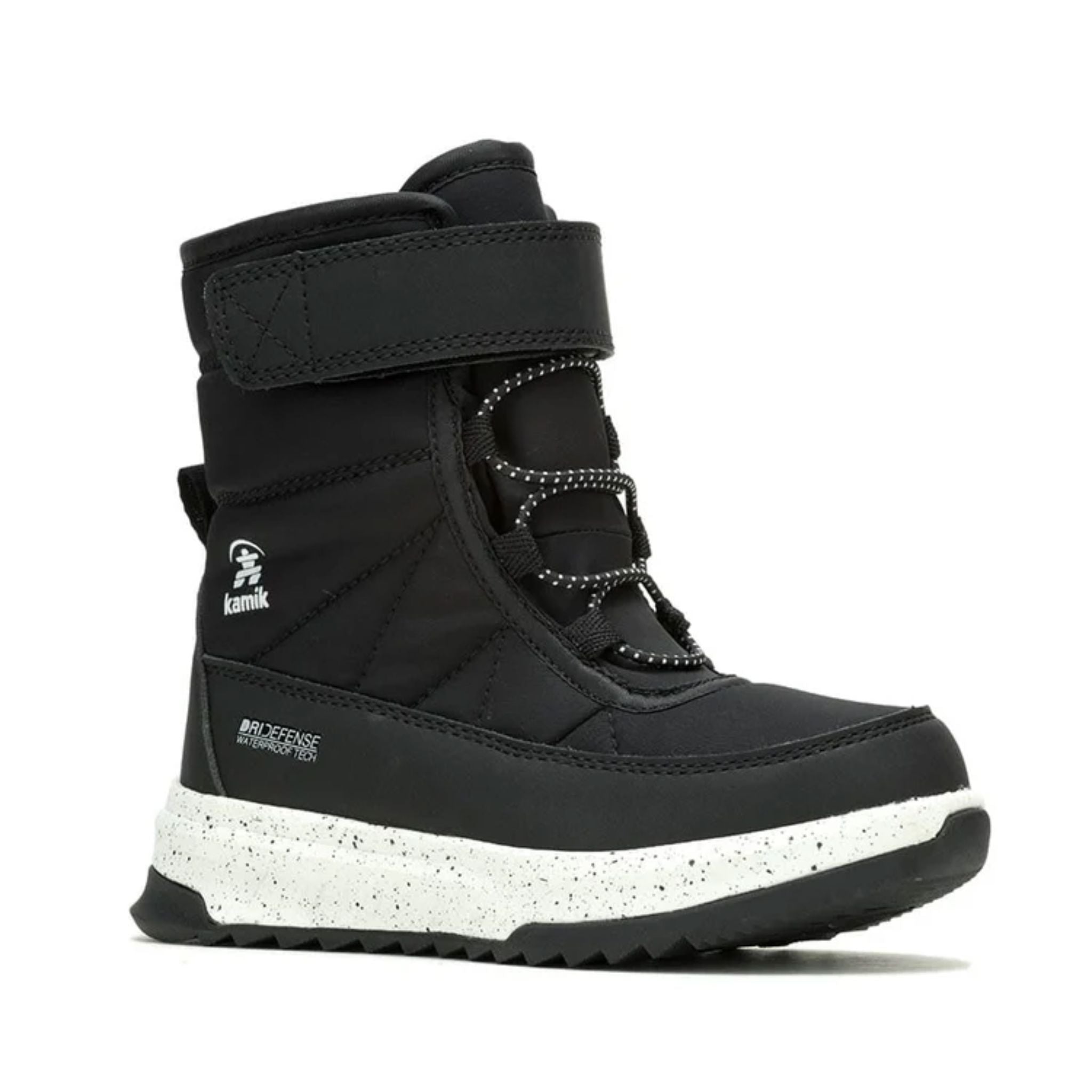 Kids Kamik Stormy Waterproof Boot - Black Footwear Kamik